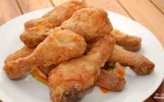 Куриные ножки в кляре на сковороде рецепт