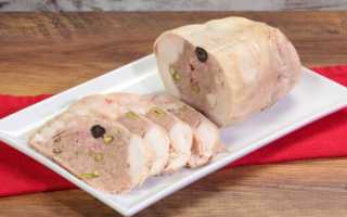 Как приготовить галантин из курицы