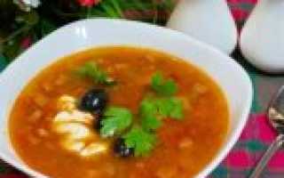 Рецепт солянки мясной сборной от Юлии Высоцкой