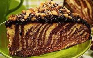 8 пошаговых рецептов торта “Зебра” в домашних условиях