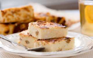 Полчаса – и полезный перекус готов. Творожная запеканка без яиц