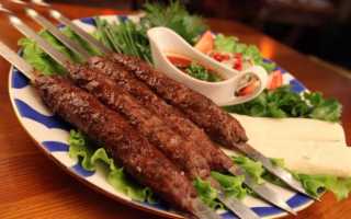 Люля-кебаб из баранины на мангале рецепт. Люля-кебаб из фарша говядины