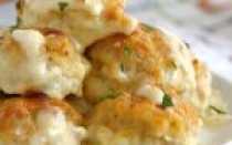 Тефтели из куриного фарша в сливочном соусе