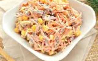 Салат с мясом и морковью по-корейски – сытно и с огоньком